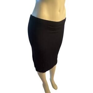 Women L Ayrtight Clothing Ayr Tight Black Skirt Pull-On Stretchy Knit Canada
